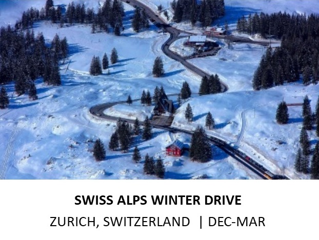 Swiss Alps Winter Drive | Zurich